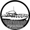 diving stamps motif 1202 - Boat
