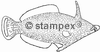 diving stamps motif 3021 - Fish