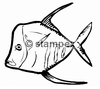 diving stamps motif 3029 - Fish