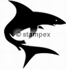 Le tampon encreur motif 3398 - Requin