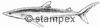 diving stamps motif 3402 - Shark