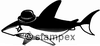 Le tampon encreur motif 3409 - Requin