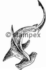 diving stamps motif 3423 - Shark