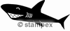diving stamps motif 3433 - Shark