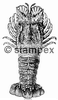 Le tampon encreur motif 7309 - Ecrevisse, Crabe, Homard