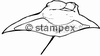 diving stamps motif 3614 - Ray/Skate