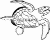 diving stamps motif 7552 - Turtle