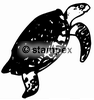 diving stamps motif 7562 - Turtle