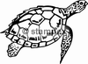 diving stamps motif 7563 - Turtle