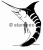 diving stamps motif 3028 - Swordfish, Marlin