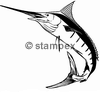 diving stamps motif 3065 - Swordfish, Marlin
