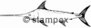 diving stamps motif 3067 - Swordfish, Marlin