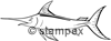 diving stamps motif 3072 - Swordfish, Marlin
