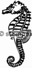 diving stamps motif 7608 - Seahorse