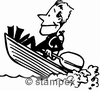 Le tampon encreur motif 2316 - Plongeur, Comics