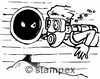 Le tampon encreur motif 2319 - Plongeur, Comics