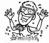 diving stamps motif 2322 - Diver, Comic