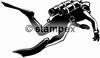diving stamps motif 6001 - Diver, Diving Technology/Apparatus