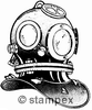 diving stamps motif 6020 - Diver, Diving Technology/Apparatus