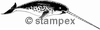 diving stamps motif 3808 - Whale