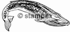 diving stamps motif 3818 - Whale
