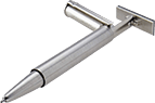 Les stylos avec tampons encreurs de Stampex avec possibilité de graver l'enveloppe du stylo tampon plongée