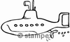diving stamps motif 6012 - Boat