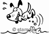 diving stamps motif 2528 - Comics, Animals