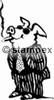 Le tampon encreur motif 2590 - Comics, Animaux