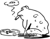 diving stamps motif 2593 - Comics, Animals