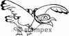 Le tampon encreur motif 2614 - Comics, Animaux