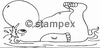 Le tampon encreur motif 7153 - Comics, Animaux