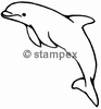 diving stamps motif 3311 - Dolphin