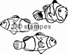 diving stamps motif 3000 - Fish