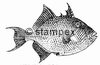 diving stamps motif 3006 - Fish