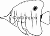 diving stamps motif 3012 - Fish