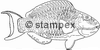 diving stamps motif 3020 - Fish