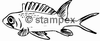 diving stamps motif 3032 - Fish