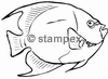 diving stamps motif 3043 - Fish