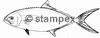 diving stamps motif 3068 - Fish
