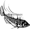 diving stamps motif 3076 - Fish