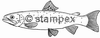 diving stamps motif 3702 - Fish