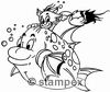 diving stamps motif 2023 - Fish, Comics
