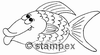 diving stamps motif 2029a - Fish, Comics