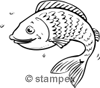diving stamps motif 2049 - Fish, Comics