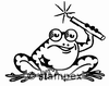 diving stamps motif 7202 - Frog
