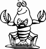 diving stamps motif 7303 - Crab, Shrimp, Lobster