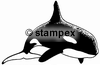 diving stamps motif 3857 - Orca