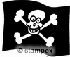 diving stamps motif 6015 - Pirate