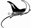diving stamps motif 3601 - Ray/Skate